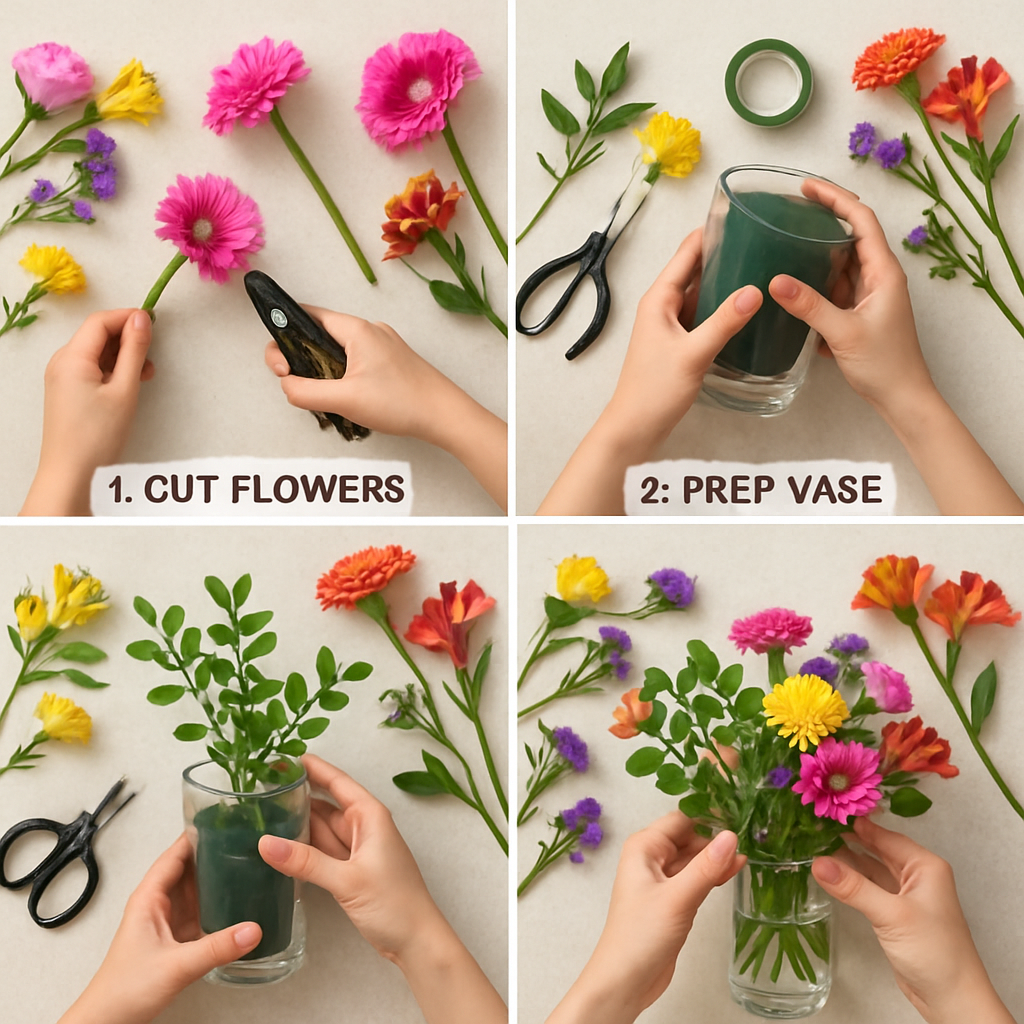 DIY Flower Arrangements
