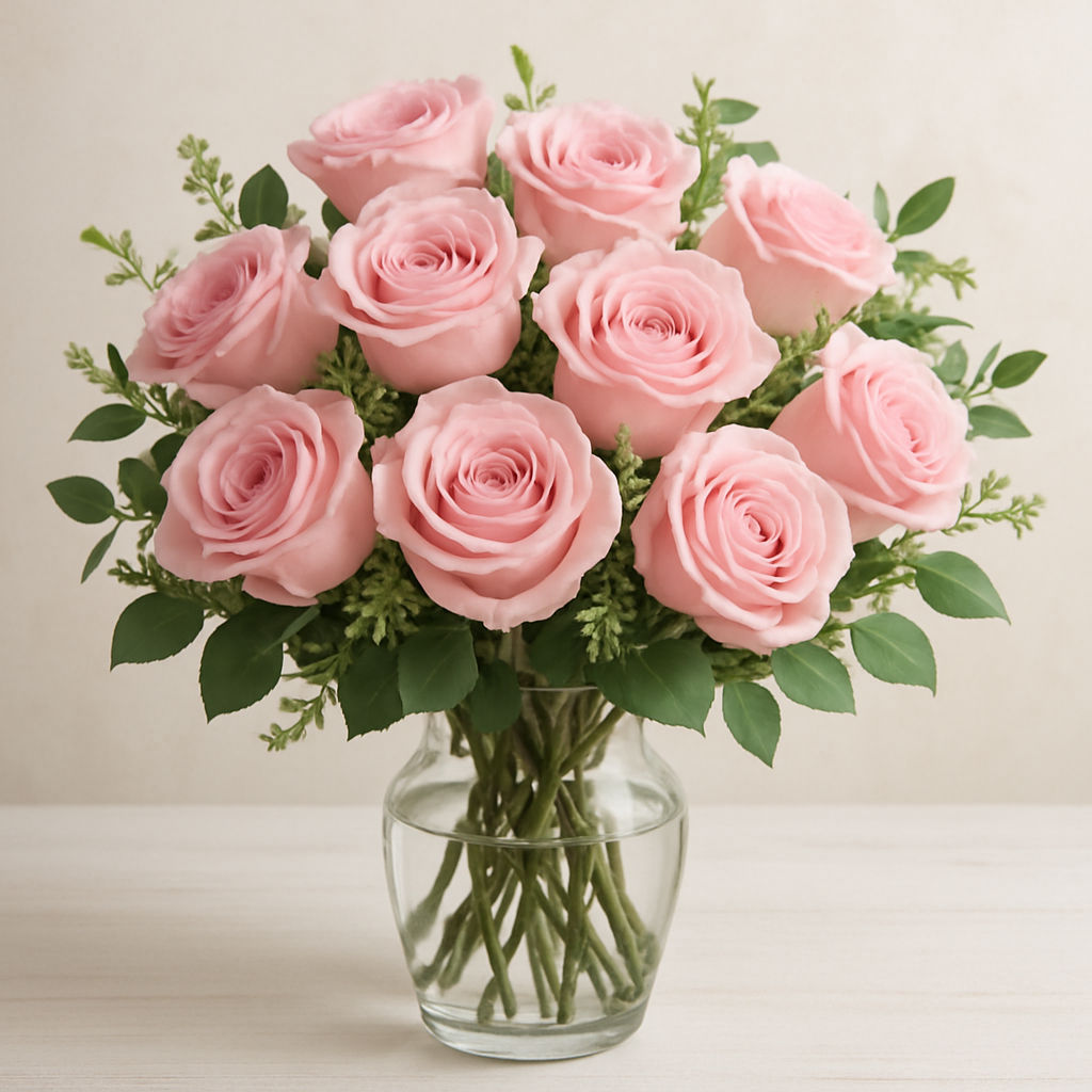 Bouquet of Pink Roses