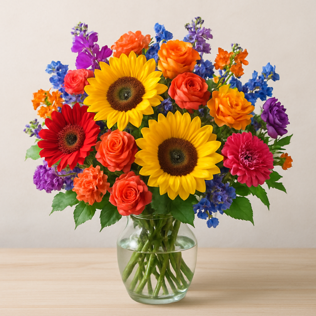 Bouquet of mixed flowers
